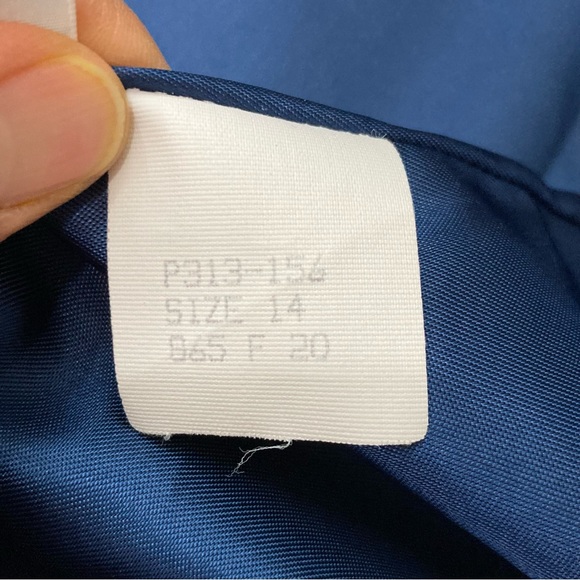 Pendleton Wool Two Button Front Closure Blazer in Blue 14 - Picture 9 of 9